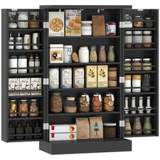 HOMCOM Kitchen Cupboard w/ 5