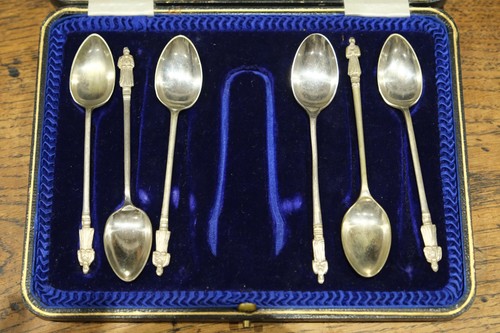 Antique cased epns - antique, apostle
