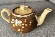 SUDLOWS BURSLEM BROWN BETTY TEAPOT MADE IN ENGLAND(c2)