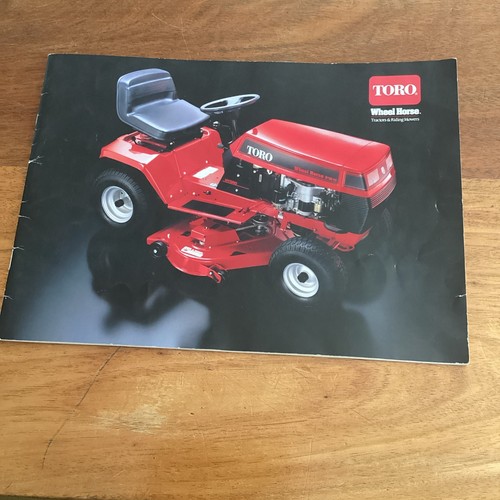 Toro wheelhorse brochure - wheelhorse,