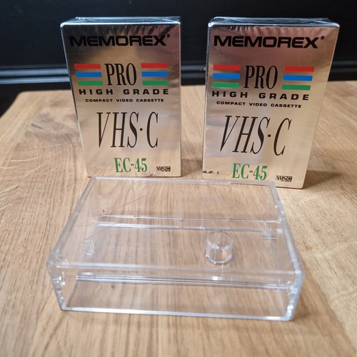 Memorex vhs 45 cassette - memorex, vhs-c