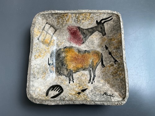 Fait main handpainted cave art - fait,