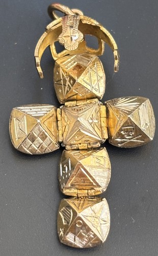 Vintage 9ct gold - and, silver