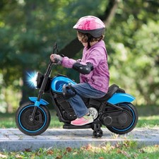 6V Kids Off-Road Motorbike Ride On Motorcycle Electric Battery Powered Navy