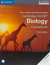 Cambridge IGCSE� Biology Coursebook with CD-ROM (Camb by Jones, Geoff 1107614791