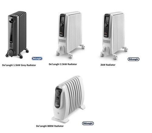 Longhi oil filled radiator - filled,