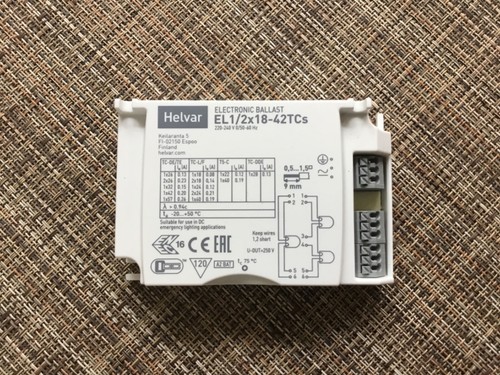 Helvar electronic ballast - , el