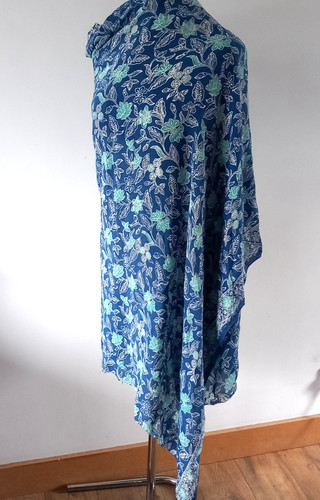 100 silk rectangle veil - silk,