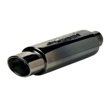 Stainless Steel Gun Metal Oval