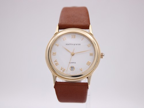 Mappin and webb 34mm - and, gold