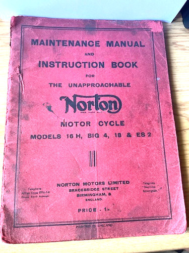 Norton maintenance manual and - norton,