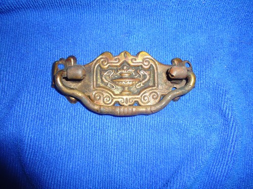 Vintage antique brass drawer - vintage,