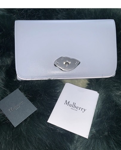 Mulberry lana wallet - on, strap