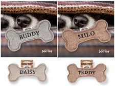 Personalised Squeaky Dog Toys