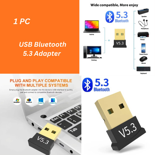 Usb bluetooth adapter - 5.3,