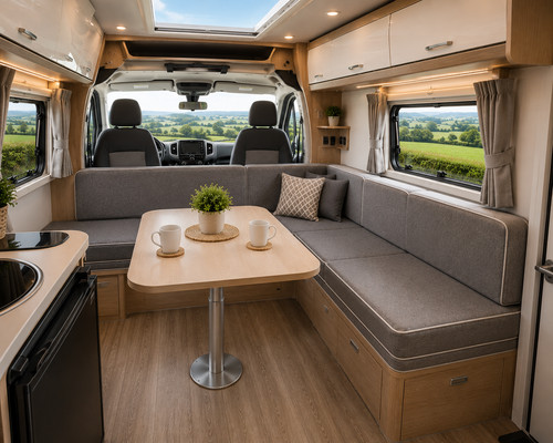 Shape campervan cushions - shape,