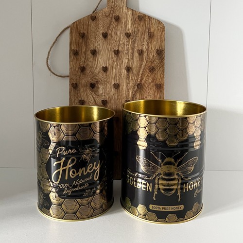 Storage tins set vintage - set,