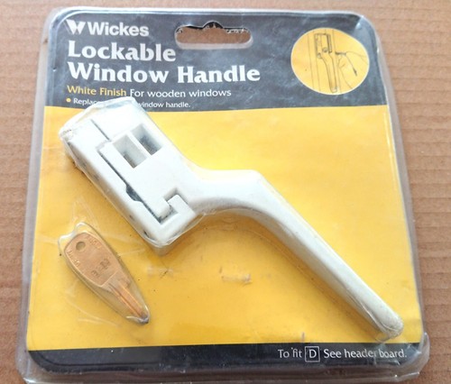 Wickes lockable window handle - wickes,