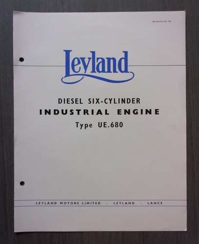Leyland diesel cyl 680 - 6-cyl, ue.680