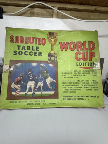 Vintage subbuteo world cup - subbuteo,