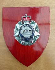 Australian Police Plaque