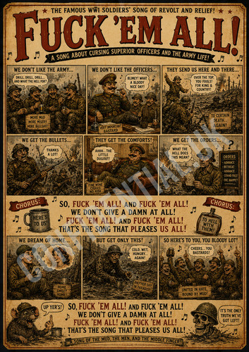 All war song ww1 somme - ww1,