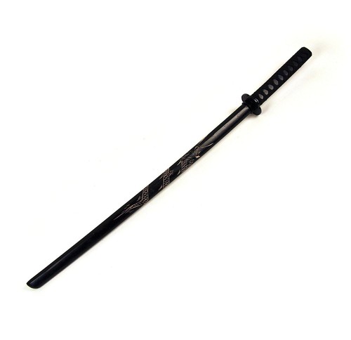 Black bokken training samurai - bokken,