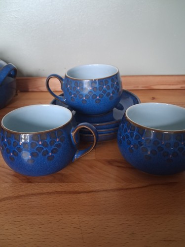 Denby midnight cups and - midnight,