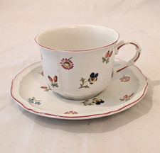 Villeroy Boch Petite Fleur Breakfast Cup and Saucer