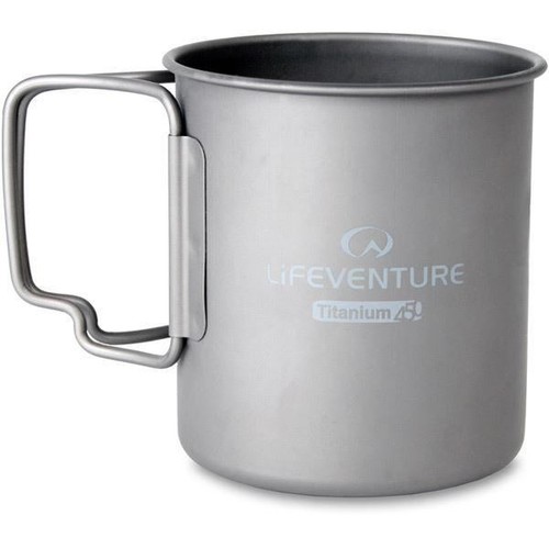 Lifeventure titanium mug - titanium,