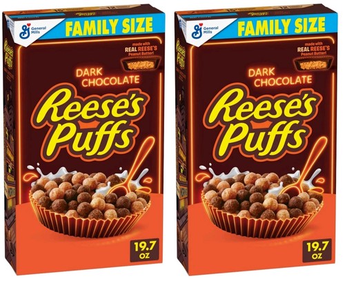Pack reeses puffs dark - puffs,