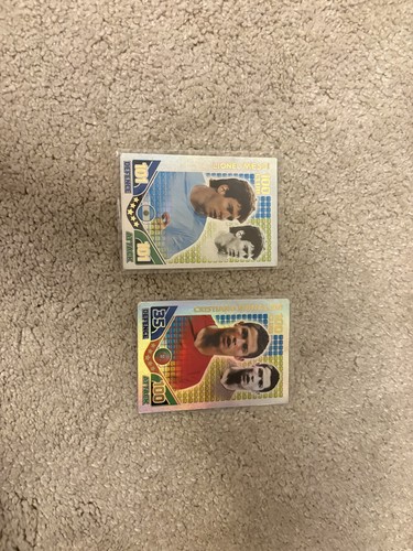 Ronaldo and messi match attax - ronaldo,