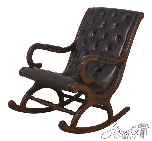 L73334 brown tufted leather - brown,