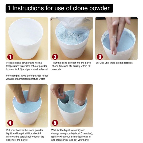 Hands casting set diy - ↔3d,