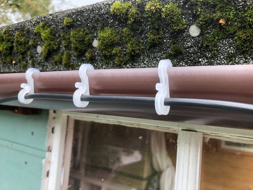 Christmas light gutter hooks