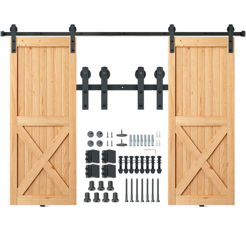 8ft sliding barn - barn, hardware