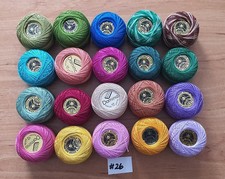 20 Balls Perle Cotton No:12