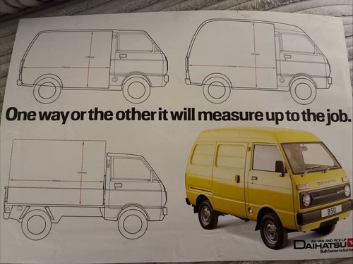 The daihatsu 850 pick - 850, up
