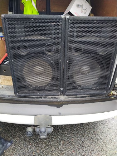 Two large prosound - two, speakers