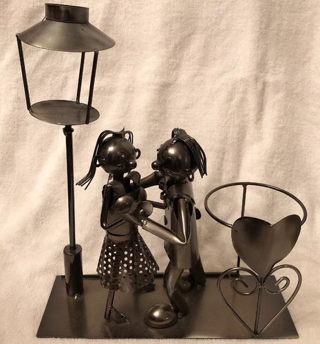 Flame homeware brutalist metal - flame,