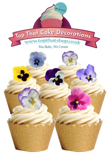 Cake toppers mixed colour - toppers,