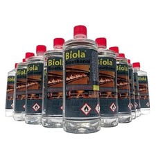 Bio ethanol fuel for fireplaces clean burning odourless 12 litres Biola liquid