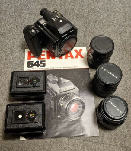 Pentax 645 film - film, camera