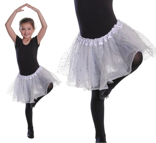 Girls kids white stars dance - girls,