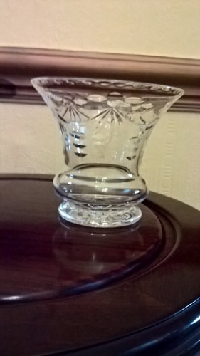 Webb corbett posy vase acid - corbett,