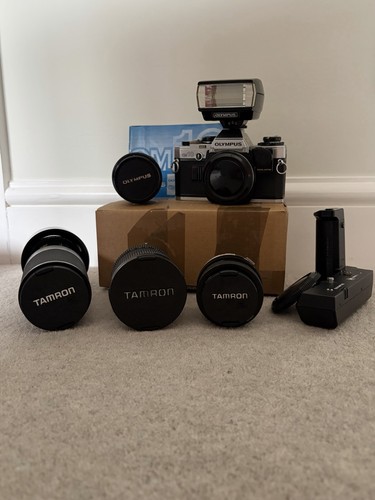 Olympus om10 35mm slr camera - olympus,