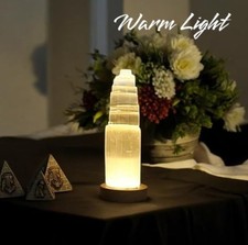 Selenite Crystal Lamp by Avon|