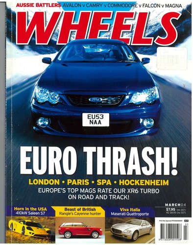 Wheels car magazine - wheels,