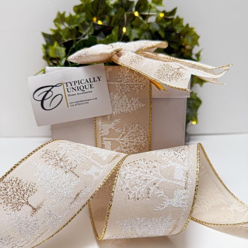 New christmas ribbon wire - new,