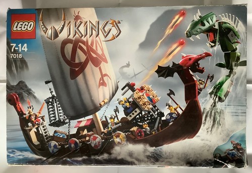 Lego 7018 viking ship - lego,